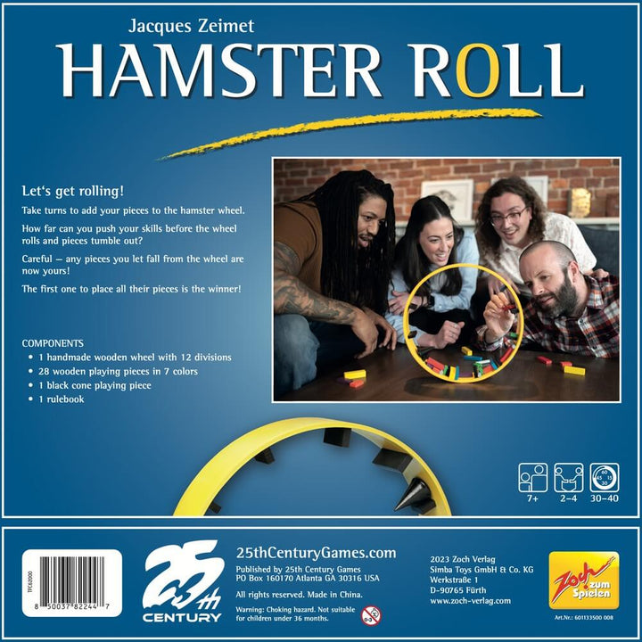 Hamster Roll a family board game | Buy online L'As des jeux Canada