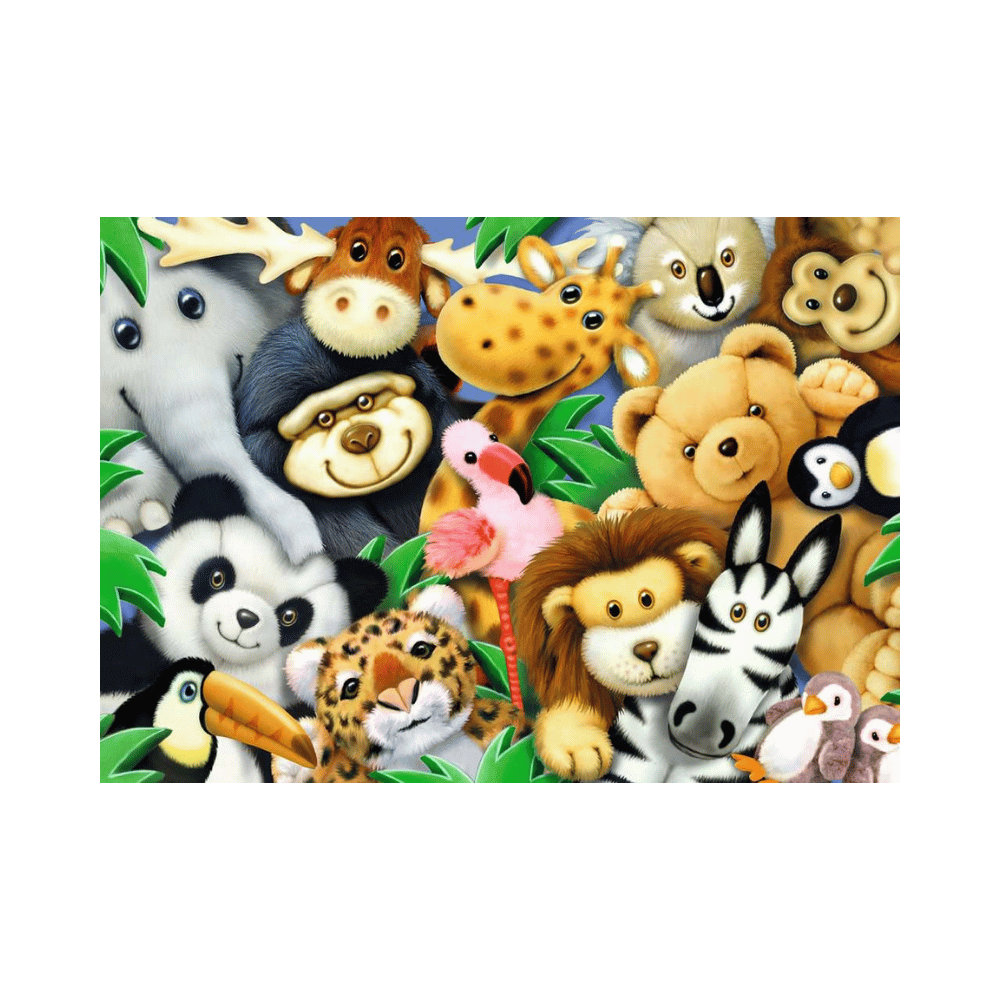 Les peluches - Softies casse-tête enfants Ravensburger Puzzle 