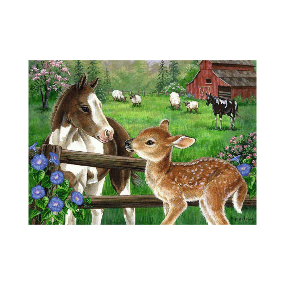 Nouveaux voisins casse-tête enfants Ravensburger Puzzle New Neighbors