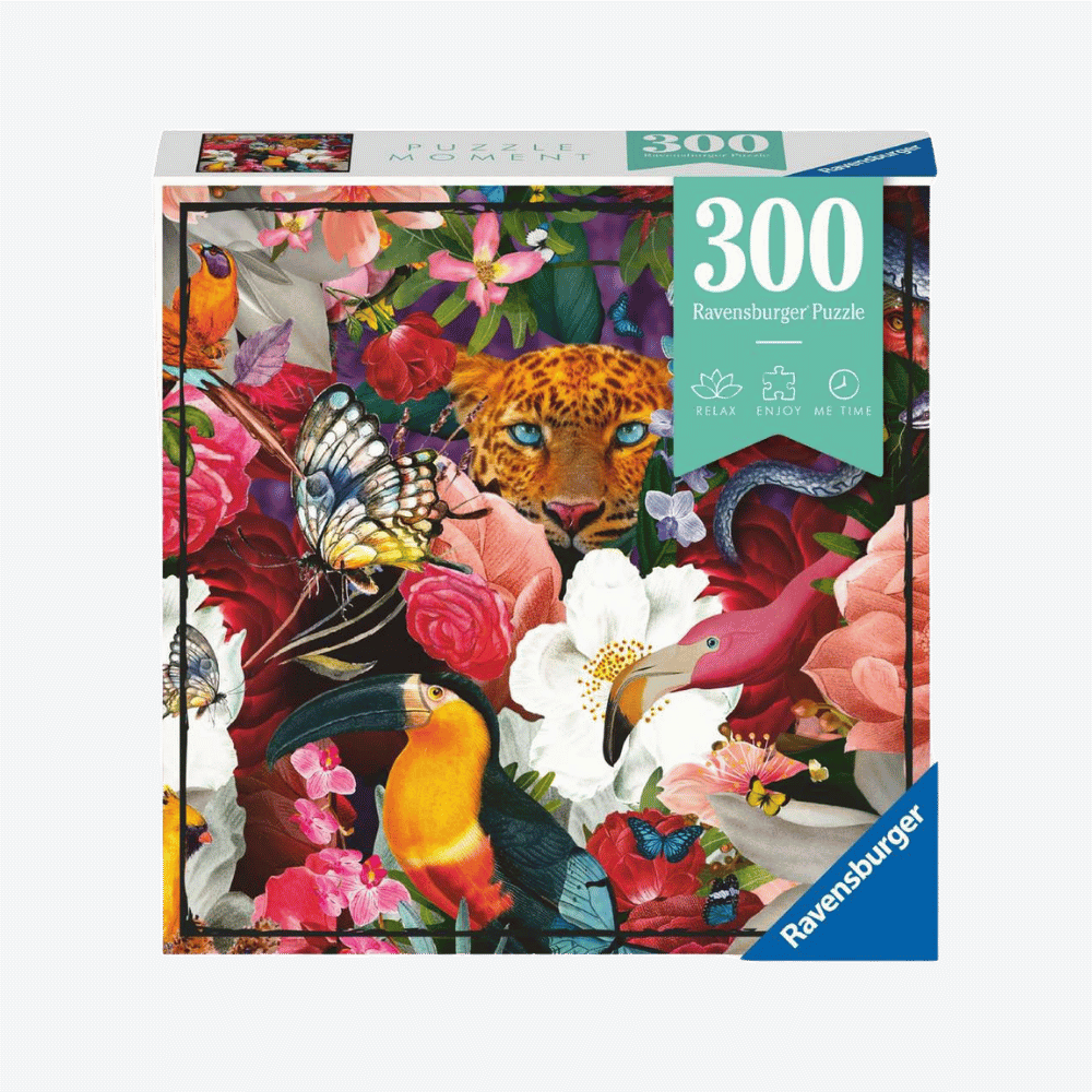 Puzzle Moments: Flowers - Fleurs tropicales casse-tête Ravensburger