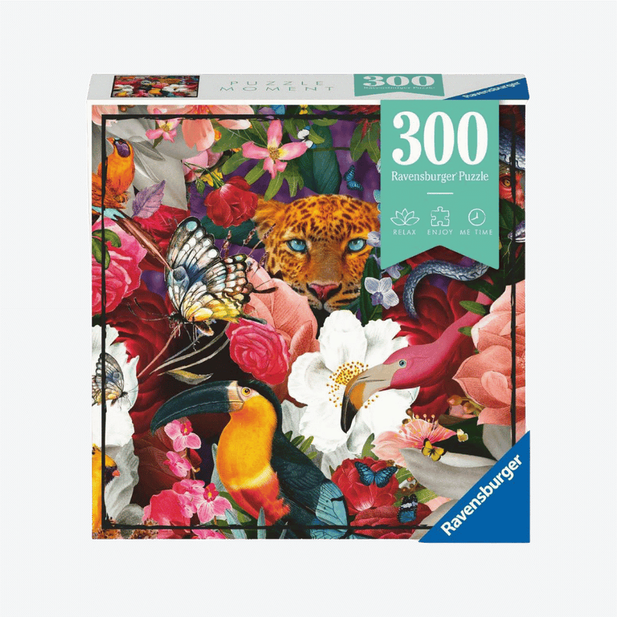 Puzzle Moments: Flowers - Fleurs tropicales casse-tête Ravensburger