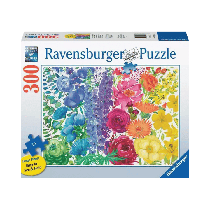 Puzzle Ravensburger 300: Floral Rainbow casse-tête | Buy online