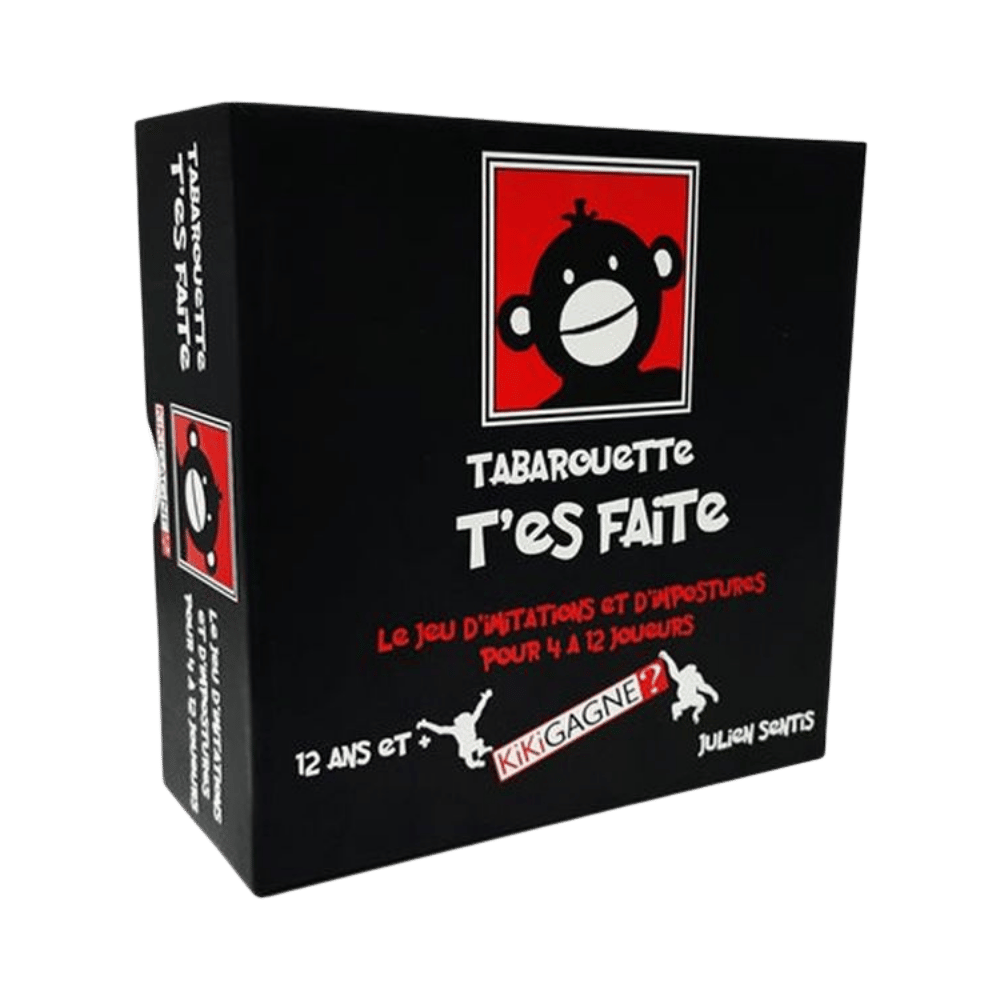 Tabarouette t'es faite, jeu de société de party - Achat en ligne