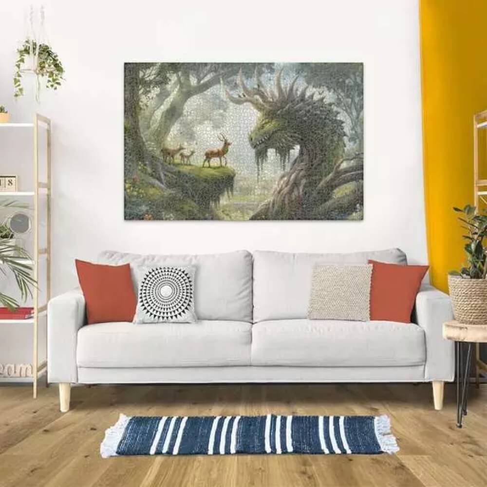 The Forest Dragon Awakes casse-tête Ravensburger Puzzle 3000 pcs
