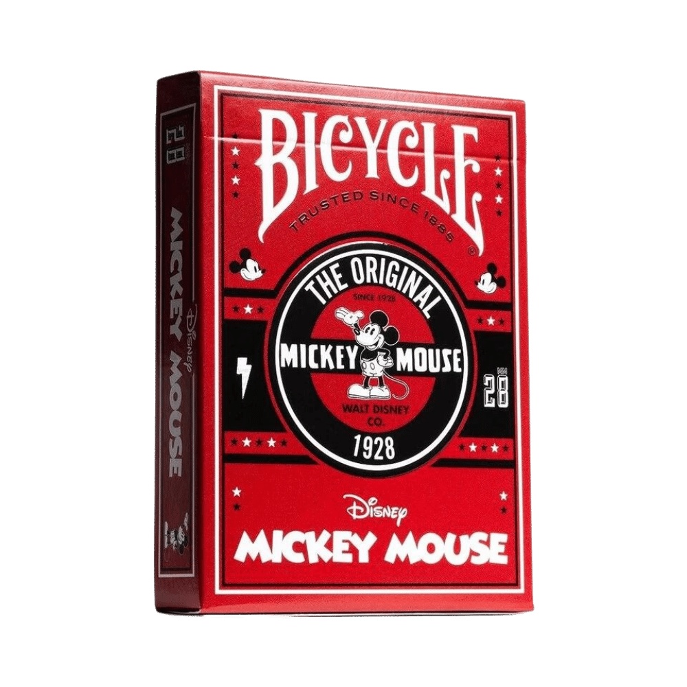 Cartes à jouer - Bicycle - Classic Mickey Red (ML)