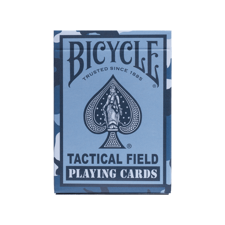 Cartes à jouer Bicycle Tactical Field - Bleu marin