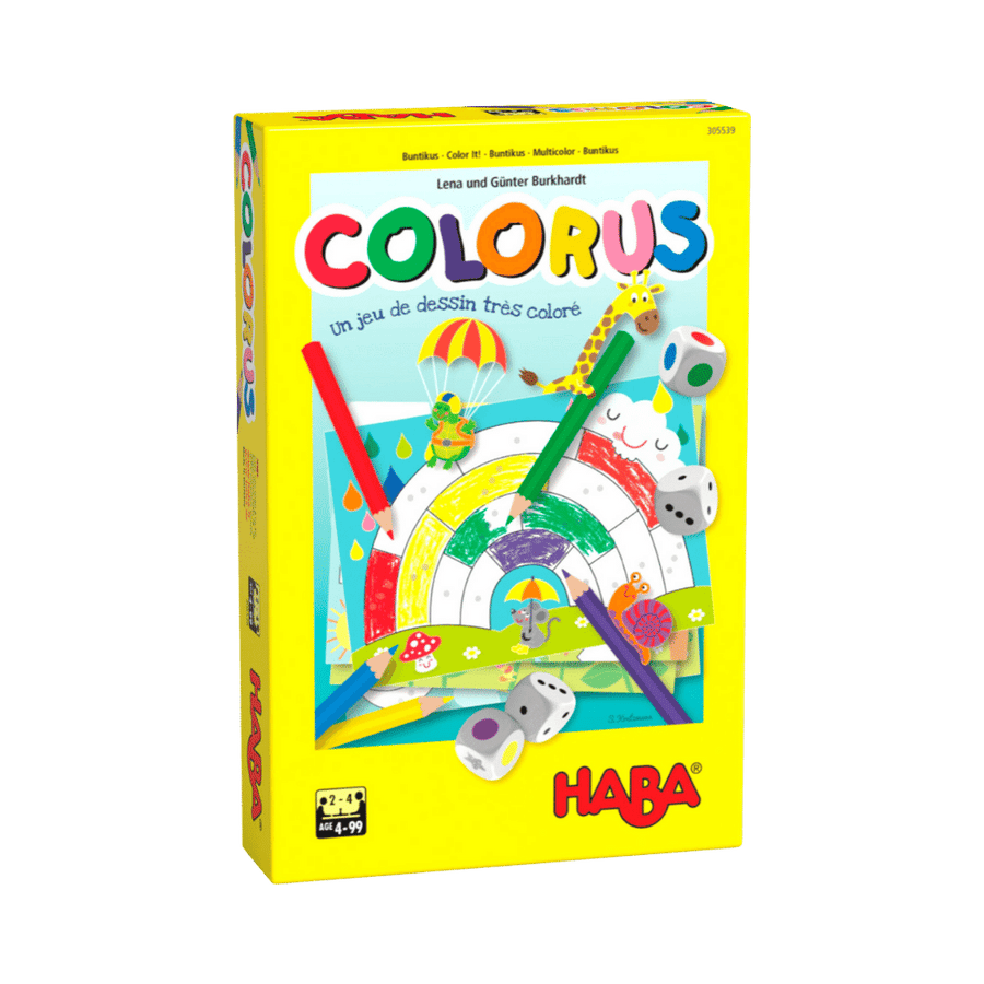 Colorus,jeu de société pour enfants 4 ans-Achat en ligne L'As des jeux