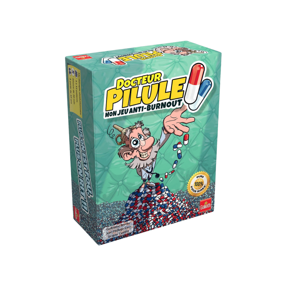 Docteur Pilule, jeu de société d'ambiance-Achat en ligne L'As des jeux