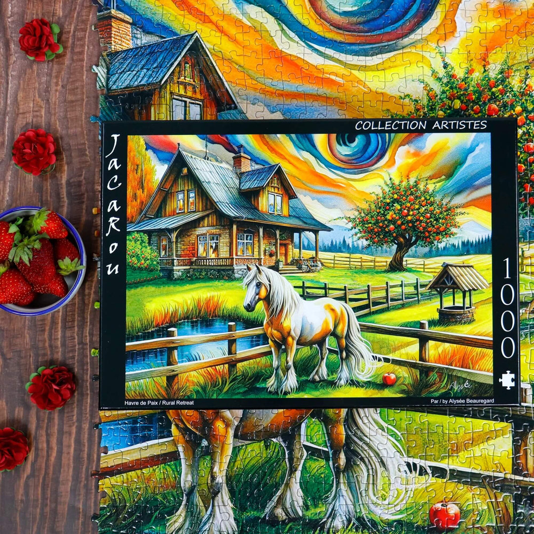 Havre de paix casse-tête JaCaRou | Rural Retreat JaCaRou Puzzle