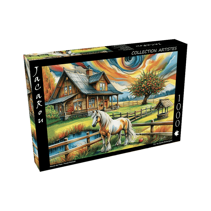 Havre de paix casse-tête JaCaRou | Rural Retreat JaCaRou Puzzle