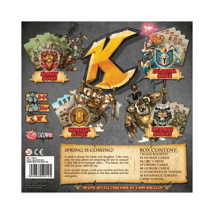 Kharnage, jeu de société familial - Achat en ligne à L'As des jeux