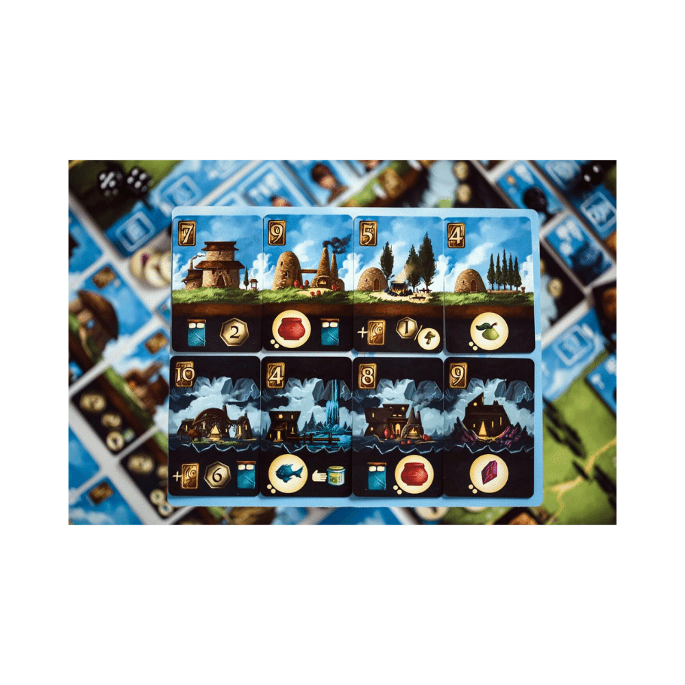 Les Royaumes du dessous (Above and Below), jeu de société stratégie
