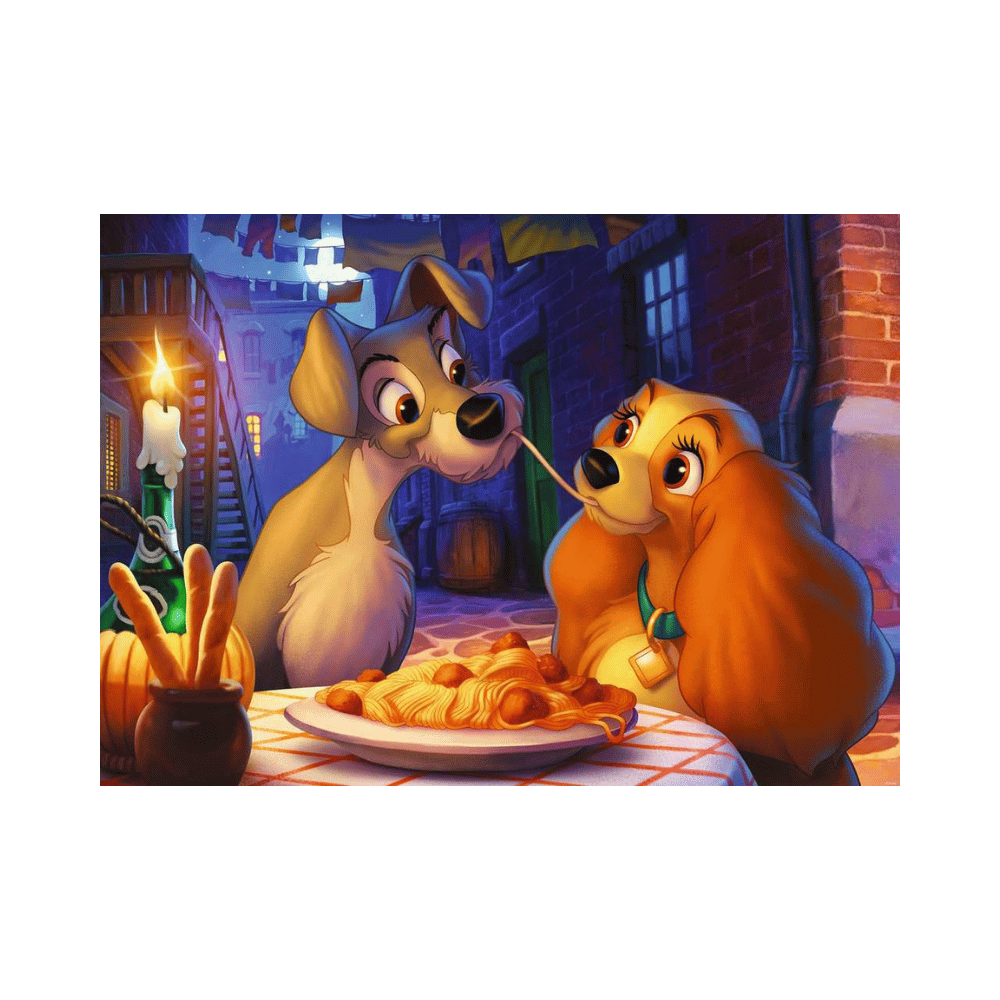 Ravensburger Collector's Edition: Disney Lady and the Tramp Puzzle 