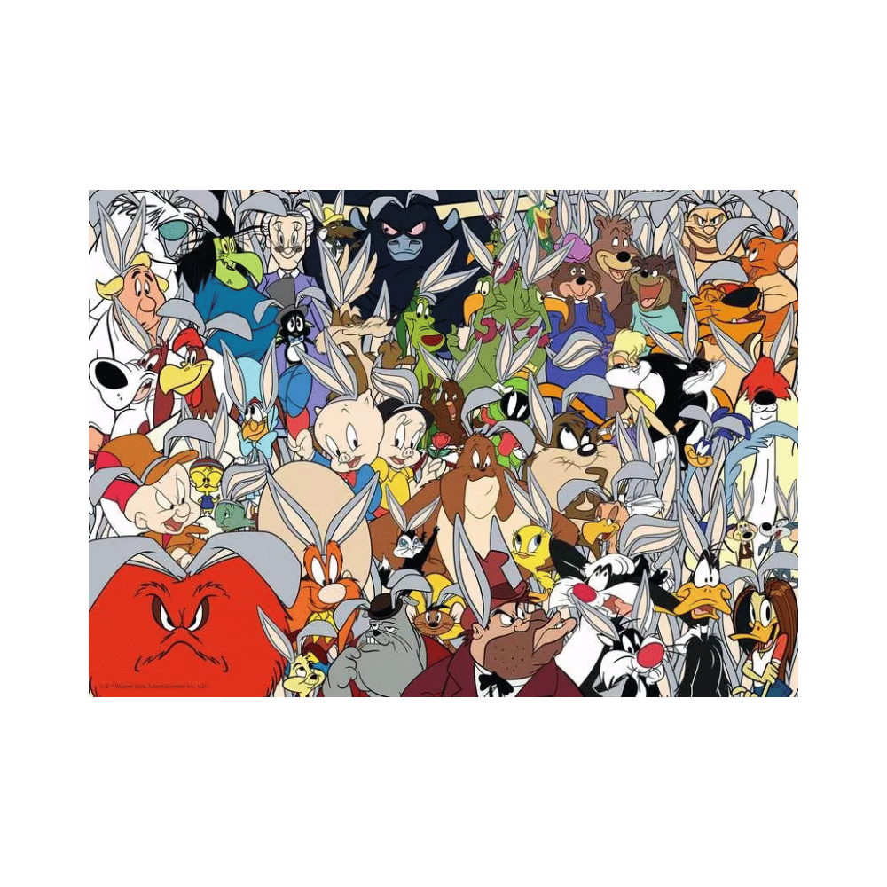 Ravensburger Looney Tunes - CHALLENGE Puzzle 1000 pcs