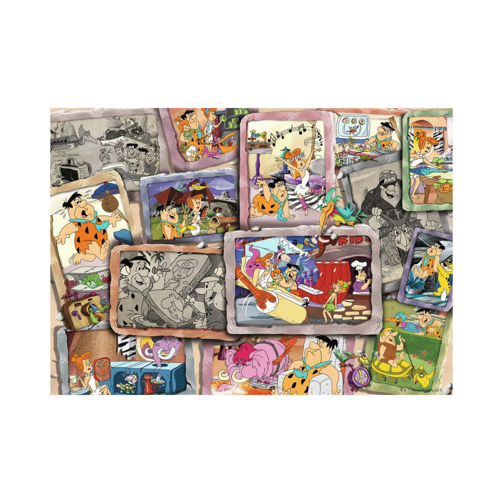 Ravensburger The Flintstones - Modern Filtstones Puzzle 1000 pcs 