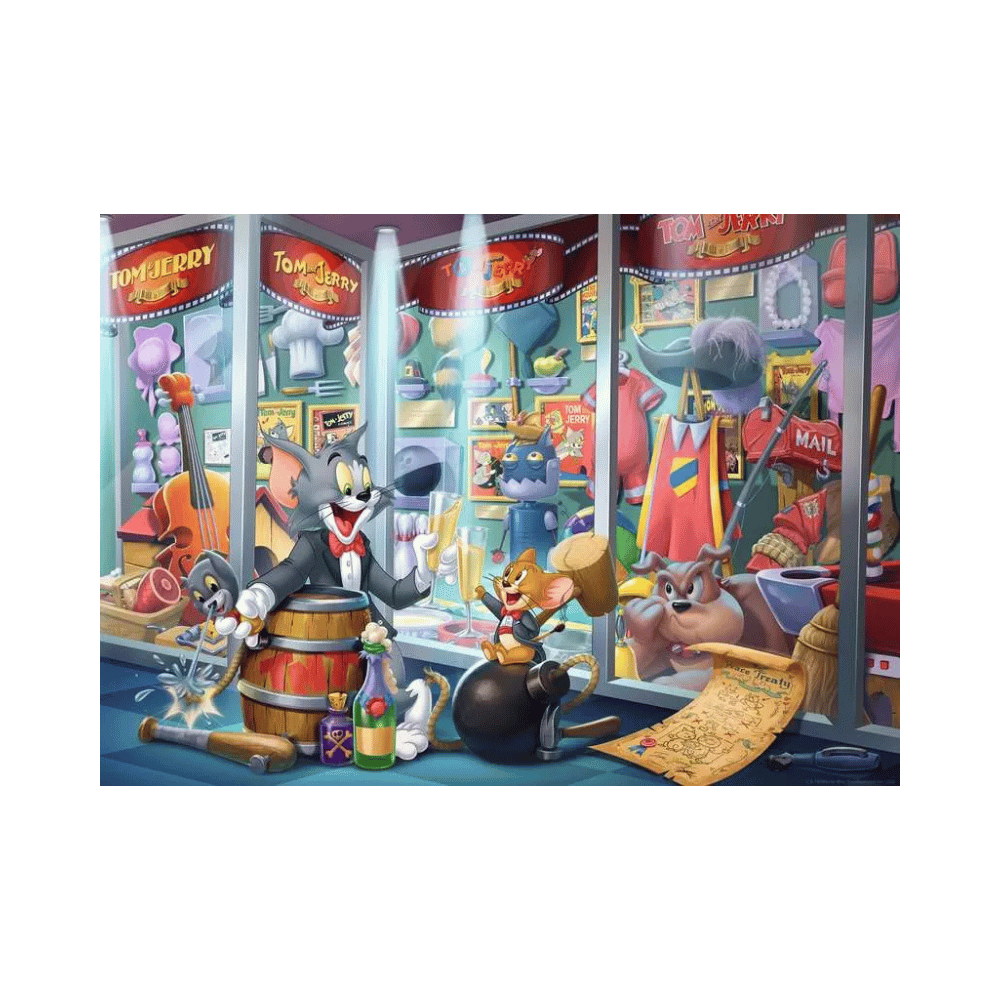 Ravensburger Tom & Jerry Hall of Fame Puzzle 1000 pcs 