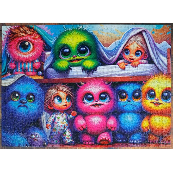 Cool Monsters Casse-tête DELFY Puzzle 1000 pieces