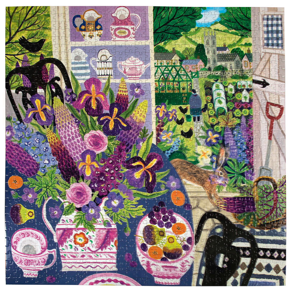 Lavender Kitchen eeBoo square puzzle 1000 pcs Achat en ligne à L'As des jeux