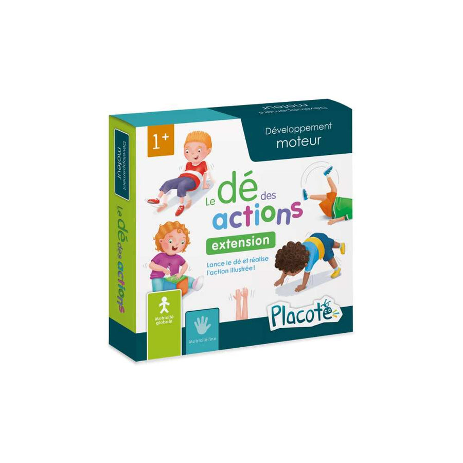 Le Dé des actions - Extension: jeu de société éducatif