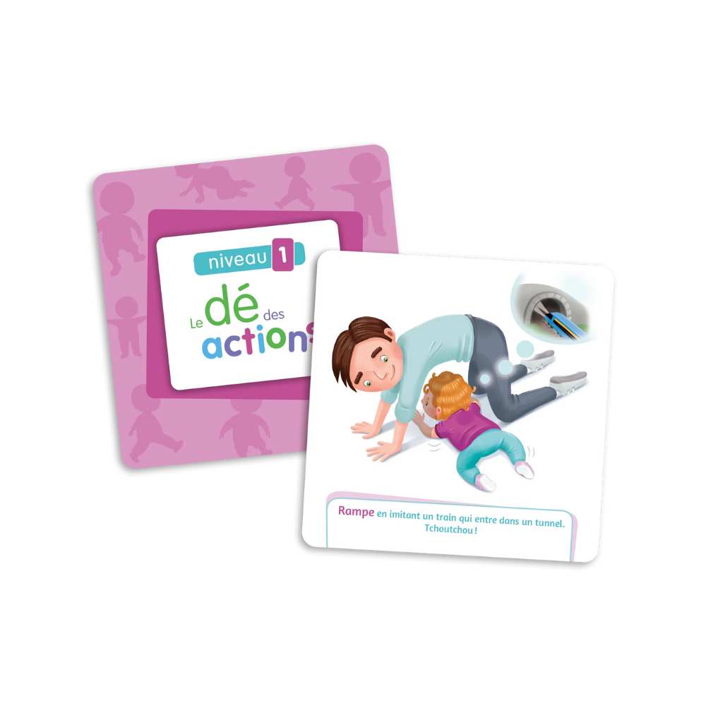 Le Dé des actions - Extension: jeu de société éducatif