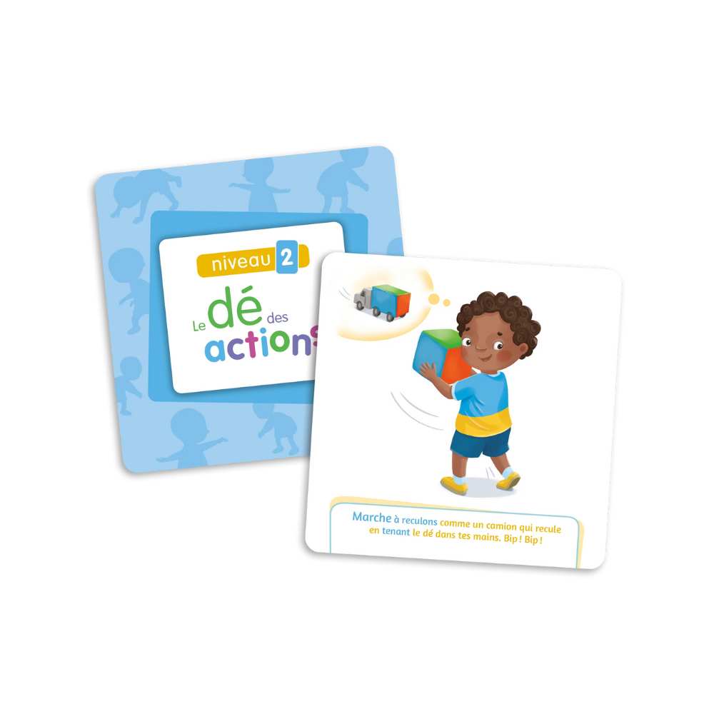 Le Dé des actions - Extension: jeu de société éducatif
