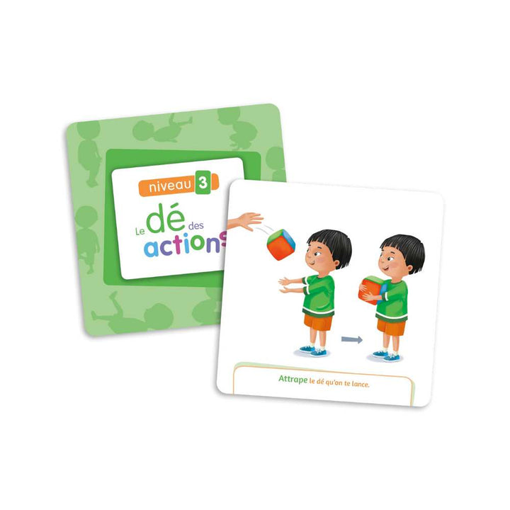 Le Dé des actions - Extension: jeu de société éducatif