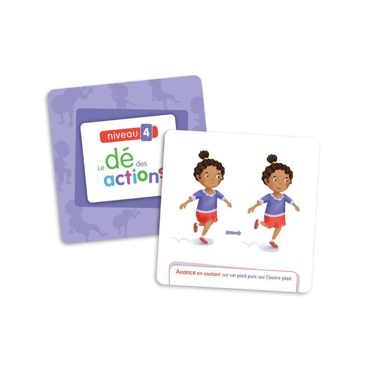 Le Dé des actions - Extension: jeu de société éducatif