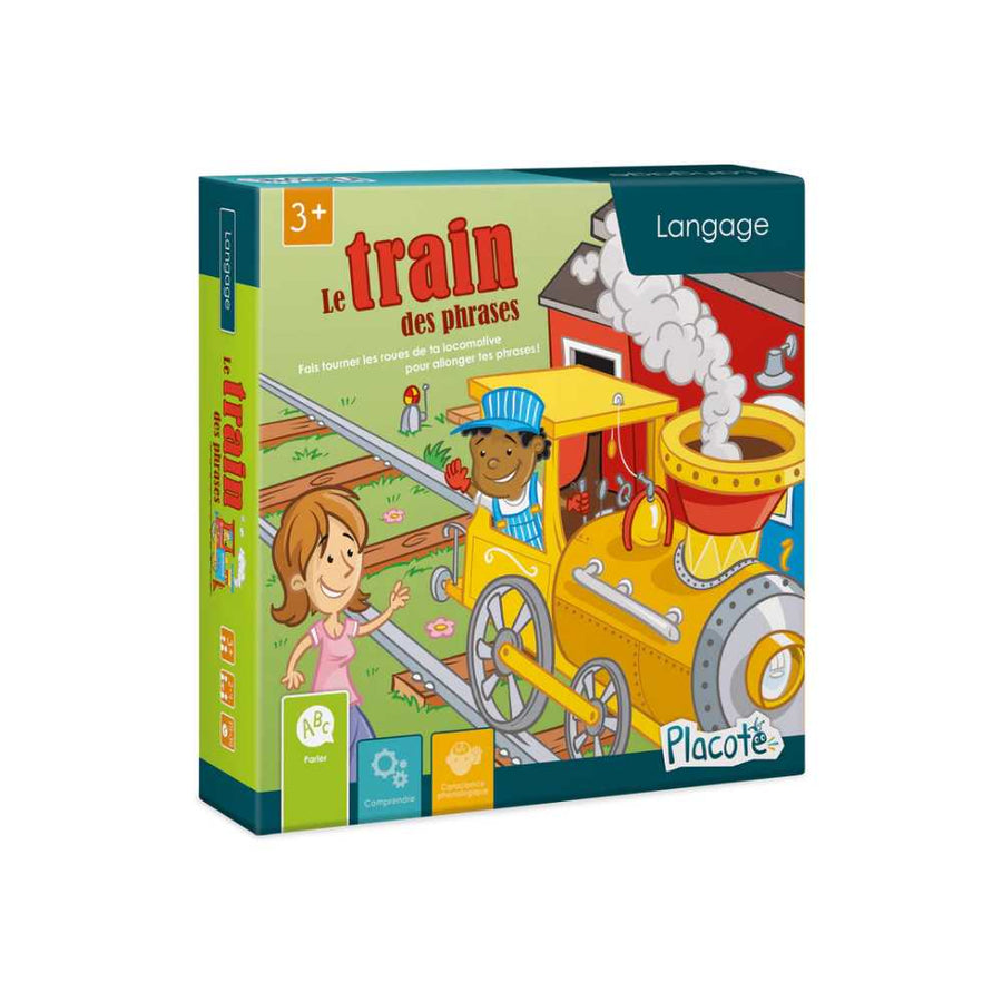 Le train des phrases, jeu de société éducatif 3 ans