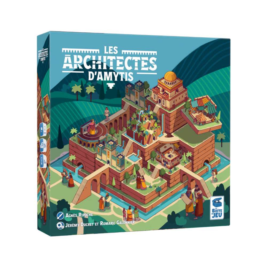 Les Architectes d'Amytis jeu de société pour 2 joueurs -Achat en ligne