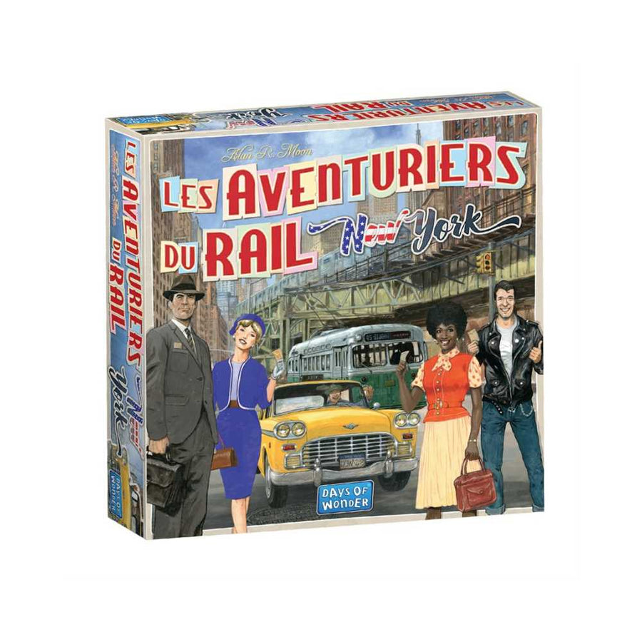 Les Aventuriers du Rail Express: New York 1960, jeu de société familial - Achat en ligne