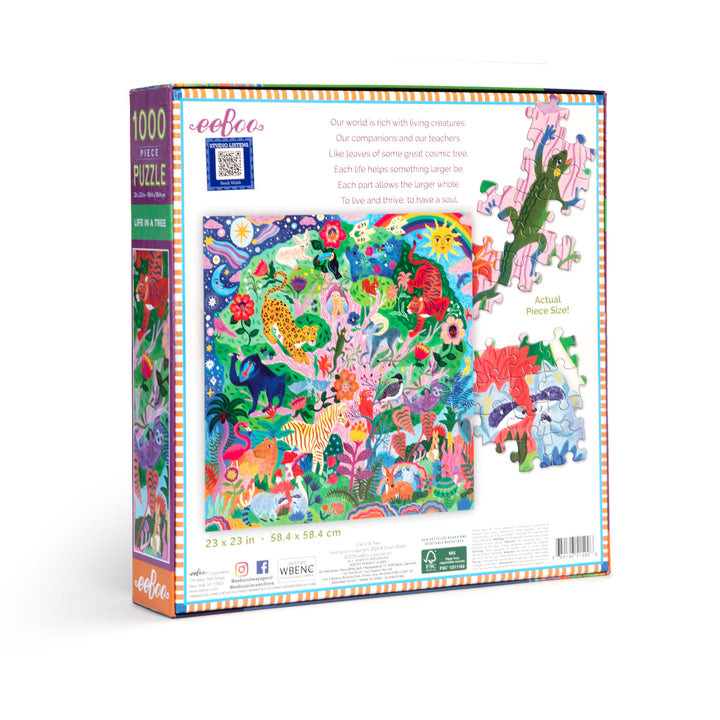 Life in a Tree eeBoo puzzle 1000 pcs Achat en ligne 