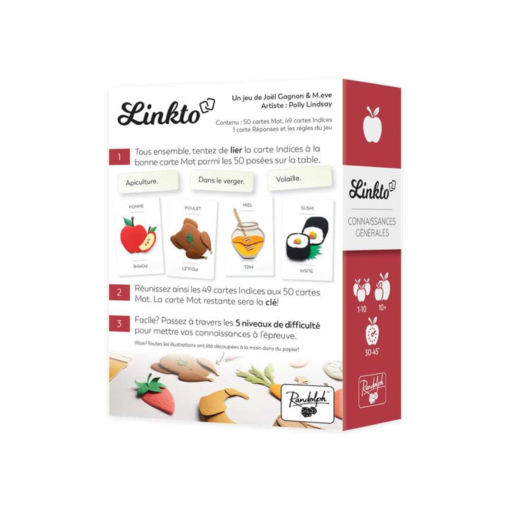 Linkto - Cuisine: jeu de société coopératif