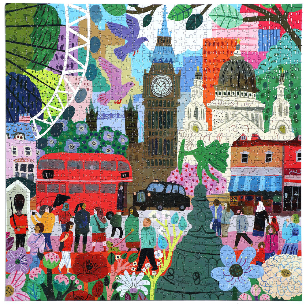 London Life eeBoo square puzzle 1000 pcs