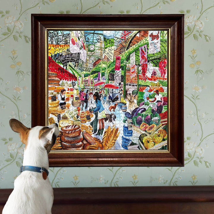 London Market eeBoo square puzzle 1000 pcs Achat en ligne à L'As des jeux