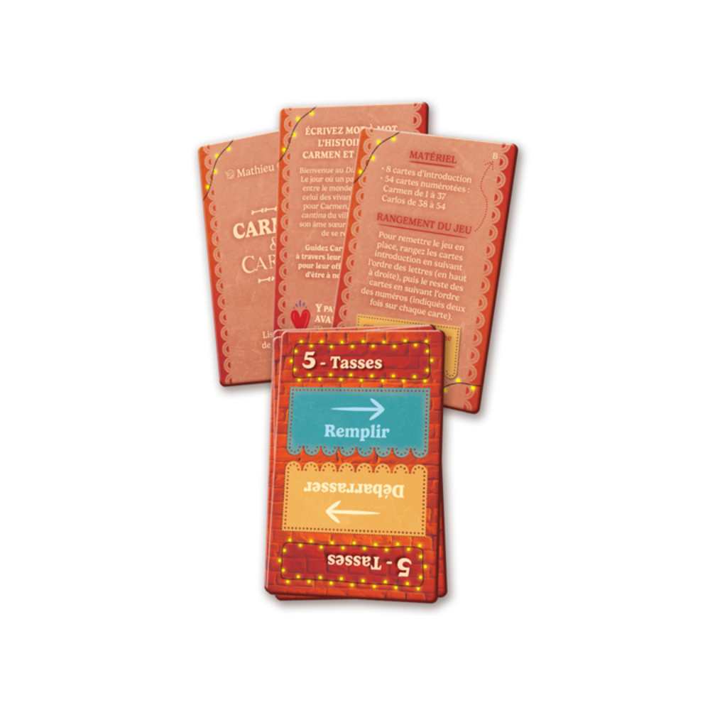 Long Story Short: Carmen et Carlos: jeu de société | Achat en ligne 
