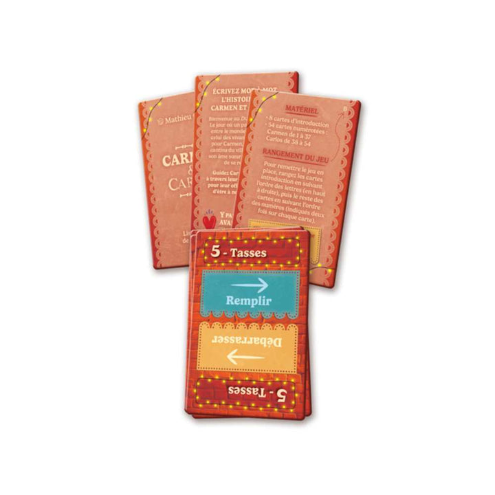 Long Story Short: Carmen et Carlos: jeu de société | Achat en ligne 