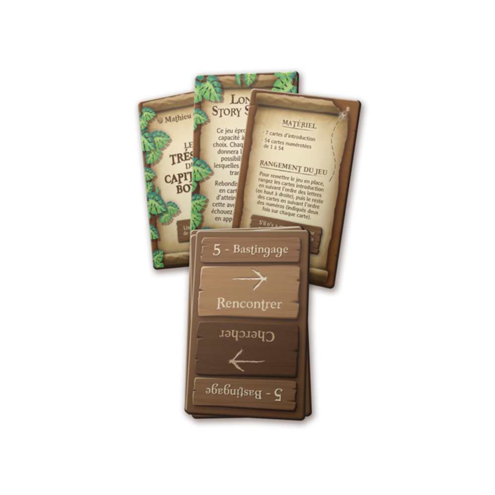 Long Story Short : Le Trésor du Capitaine Boyle: jeu de société 