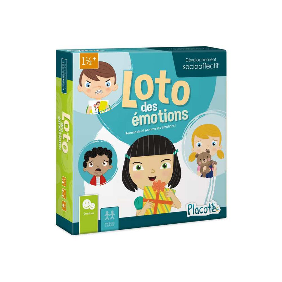Loto des émotions - jeu éducatif enfants 1 an et demi - Achat en ligne