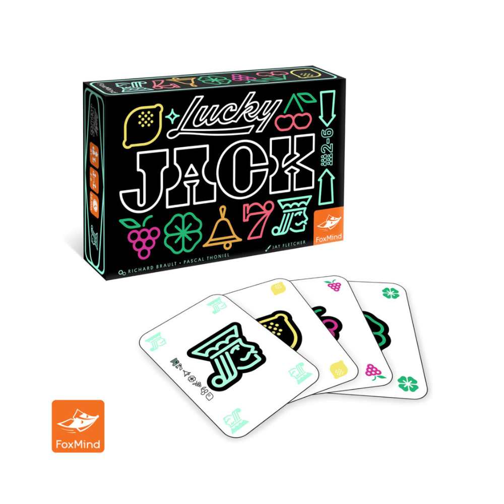 Lucky Jack jeu de cartes familial - Achat en ligne à L'As des jeux