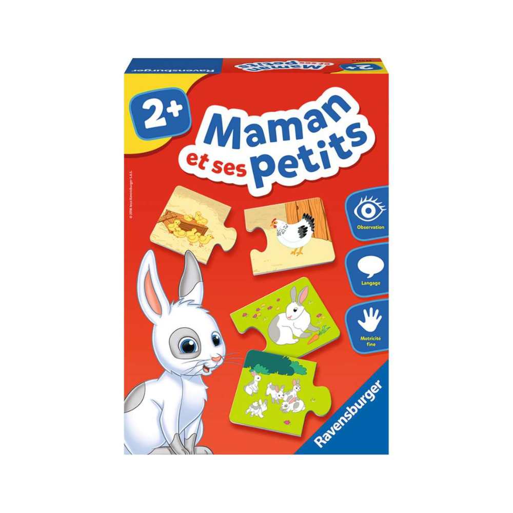Maman et ses petits jeu societe educatif enfants 2 ans L As des jeux