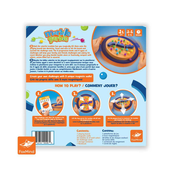 Marble Garble jeu de dextérité unique pour tous âges - Achat en ligne