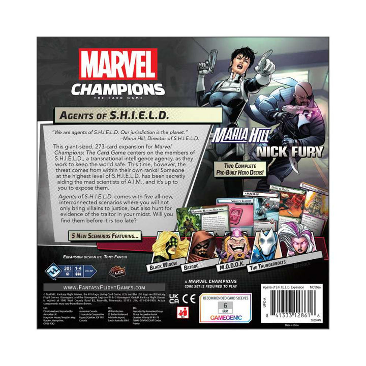 Marvel Champions: The Card Game–Agents of S.H.I.E.L.D. |Achat en ligne