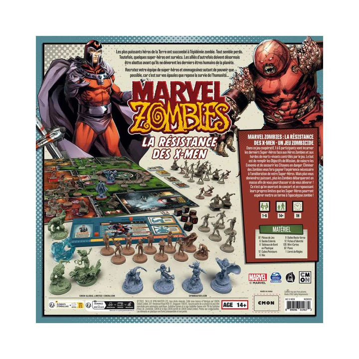 Marvel Zombies: Un Jeu Zombicide – X-Men résistance: jeu de société