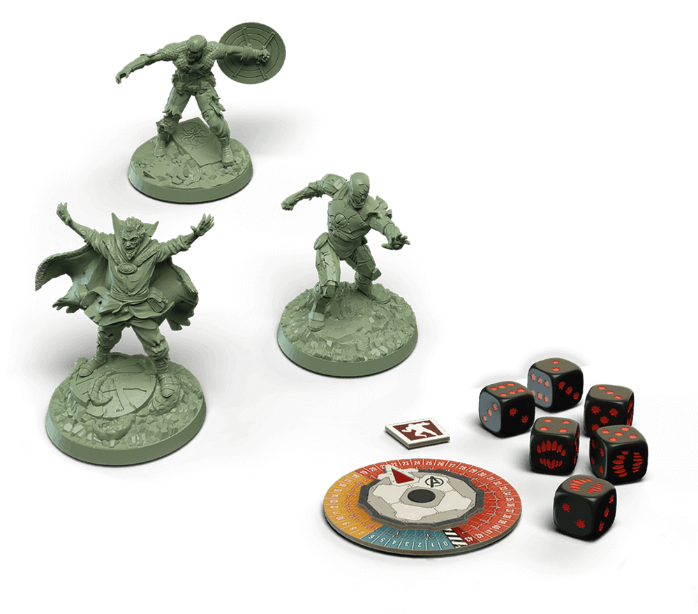 Marvel Zombies-Un jeu zombicide-La résistance des héros,jeu de société