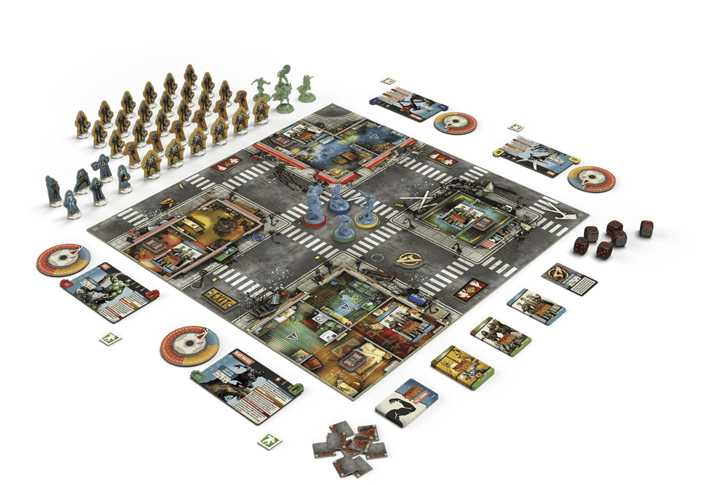 Marvel Zombies-Un jeu zombicide-La résistance des héros,jeu de société