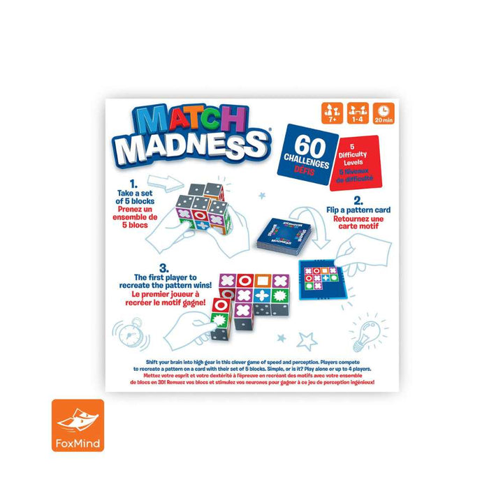 Match Madness, jeu de société familial -Achat en ligne à L'As des jeux