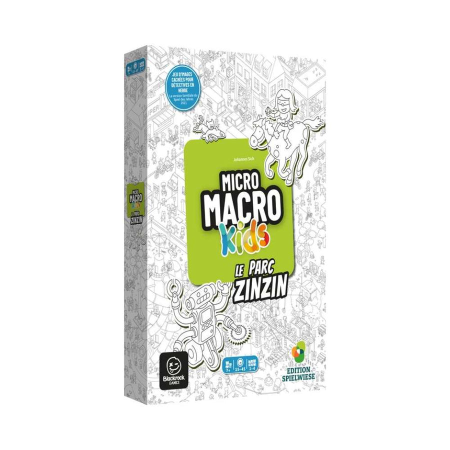 Micro Macro Kids : Le parc Zinzin: jeu de société enfants