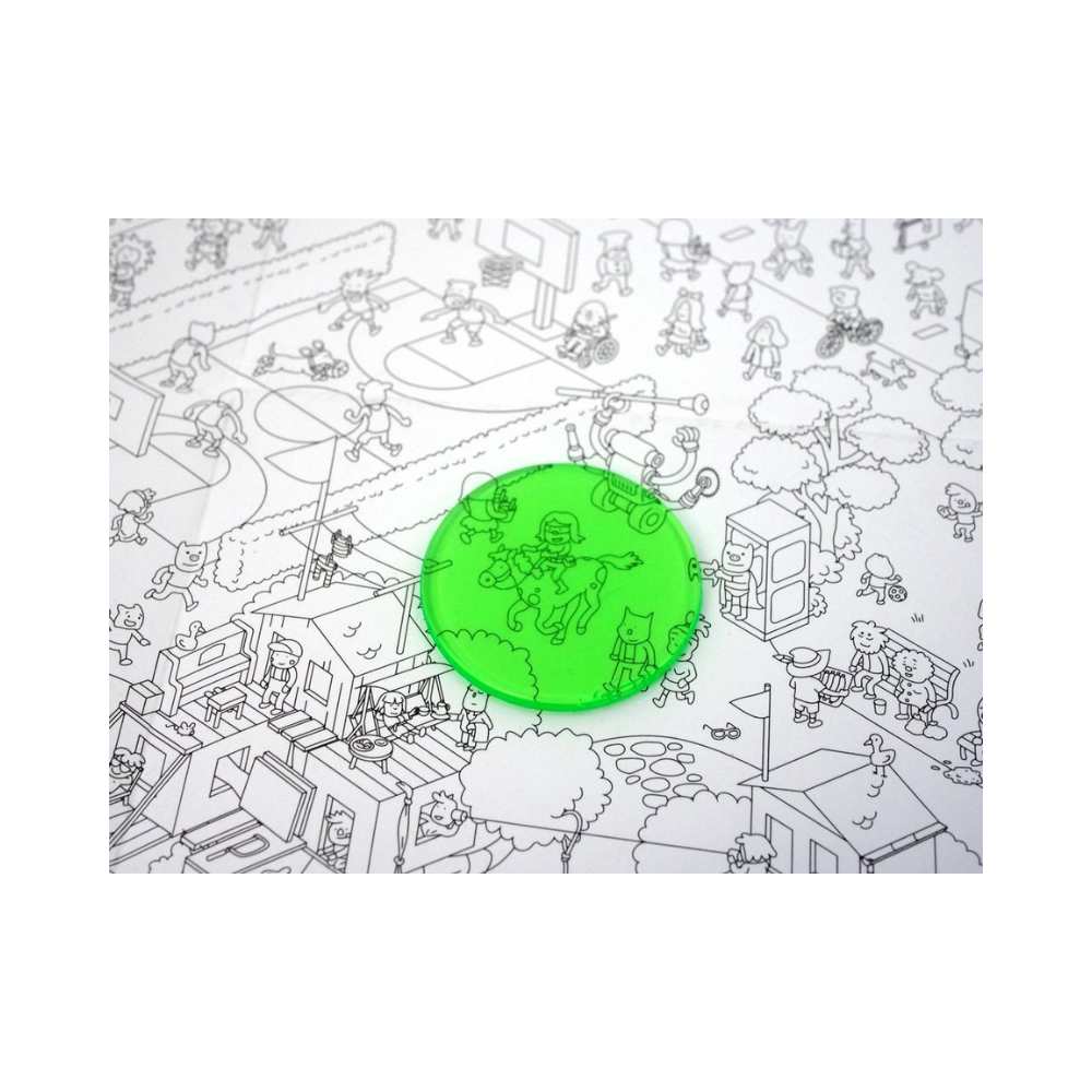 Micro Macro Kids : Le parc Zinzin: jeu de société enfants