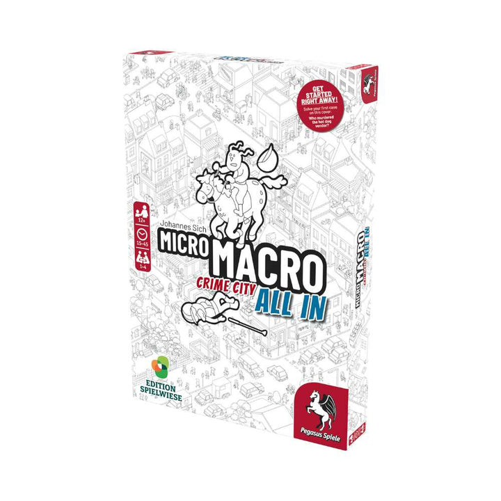 MicroMacro:Crime City 3:All In,jeu de société détective-Achat en ligne