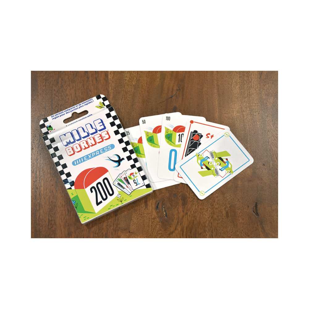 Mille Bornes Express, jeu de cartes familial - Achat en ligne